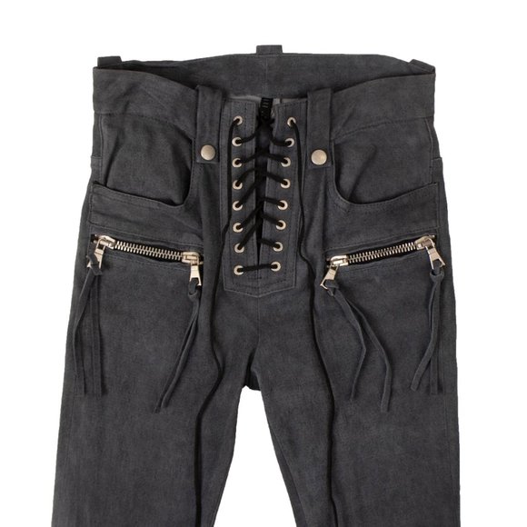 UNRAVEL PROJECT Blue Ombre Effect Skinny Pants Size 26 $1680 - Picture 2 of 4